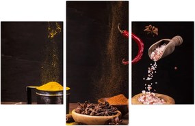 Tablou - Condimente în mișcare (90x60 cm)