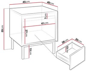 Noptieră Somkera 1SZ (cashmir). Promo -16%. 1122946