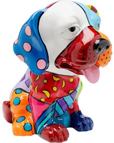 Figurina decorativa Dog Patchwork 35cm