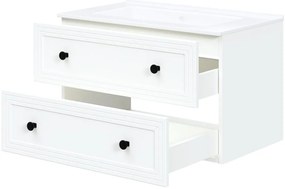 Dulap sub lavoar Bondi 80 cm, alb