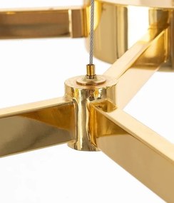 Lustra suspendata design mimimalist Tub 18 auriu