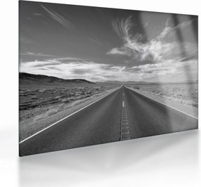 Tablou pe sticlă cu autostrada (70x50 cm)