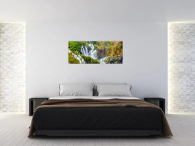 Tablou - Parcul Național Lacurile Plitvice (120x50 cm)