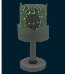Lampă pentru copii BUNNY 1xE14/40W/230V verde Dalber 61151H