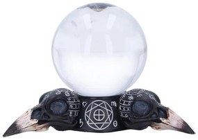 Glob de cristal cu suport corbi Future of the Raven 15 cm