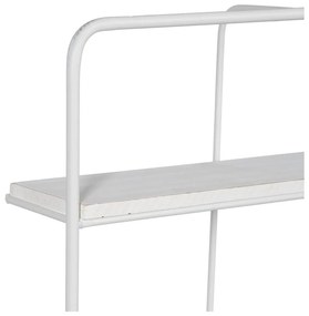 Raft alb etajat din metal 51 cm – Ixia