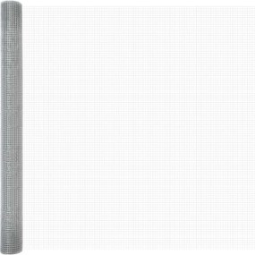 vidaXL Gard din sârmă sudată Argintiu 1.5 x 50 m
