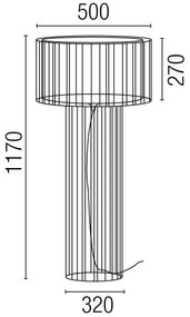 Lampadar, lampa de podea Linda 29312