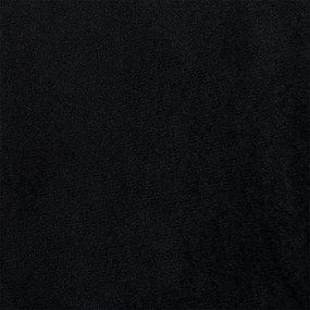 Lampă de podea inteligentă neagră cu abajur negru cu auriu 45 cm incl. Wifi A60 - Classico