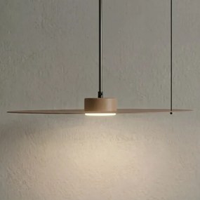 Lustră suspendată pe cablu PIATTO 1xGX53/15W/230V, diam. 45 cm, bej