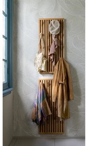 Panou de agățat diverse în culoare naturală din lemn de stejar 46x100x8 cm Parco – Spinder Design