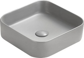 Mexen Vena chiuvetă de blat 37 x 37 cm, gri deschis mat - 22193761