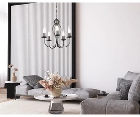 Lustră pe lanț ARTHUR 5xE14/40W/230V