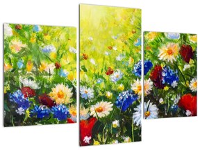 Tablou - Flori sălbatice (90x60 cm)