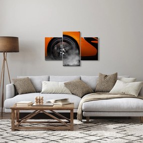 Tablou - Mașină sport portocalie (90x60 cm)