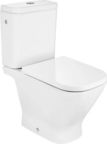 Set vas WC compact Roca Gap A342477000, capac WC Roca Gap Square A801472003