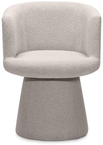 Fotoliu design rotativ YATO, gri-bej