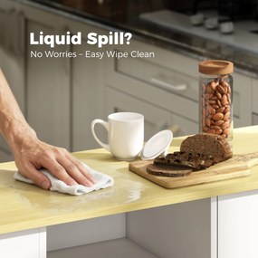 HOMCOM Cărucior mobil multifuncțional pentru depozitare | Aosom Romania