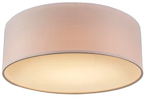Plafoniera roz 30 cm cu LED inclus - Drum LED