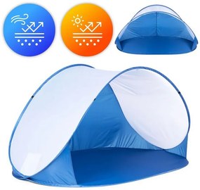 MultiGarden cort de plajă pliabil rapid Albastru
