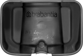 Coș de gunoi argintiu mat cu pedală din oțel 4 l Bo – Brabantia