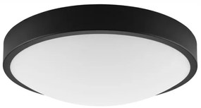 Plafonieră JONAS 2xE27/60W/230V d. 36 cm neagră