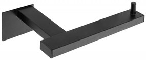 Suport hartie igienica negru mat 392599