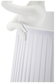 Veioză albă cu abajur textil (înălțime 62,5 cm) Ballet – Mauro Ferretti