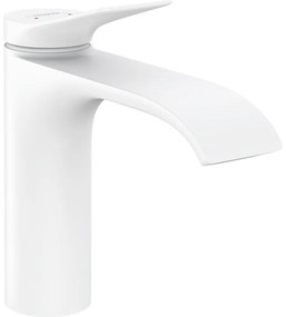 Baterie lavoar alb mat, monocomanda, Hansgrohe Vivenis 75022700 Alb mat