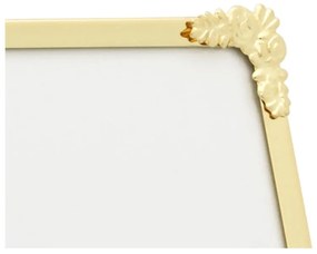 Ramă foto aurie de sine stătătoare/de suspendat din metal 16x21 cm Decora – Zilverstad
