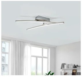 Lustră LED aplicată SIMON 2xLED/5W/230V crom mat Leuchten Direkt 11270-55