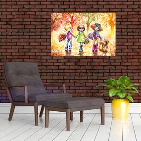 Tablou - Prietenie (90x60 cm)