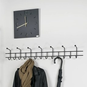 Cuier de perete negru din metal 119 cm Barato – Spinder Design