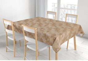 Față de masă Bellatex Adela Piele de șarpe maro,100 x 100 cm, 100 x 100 cm