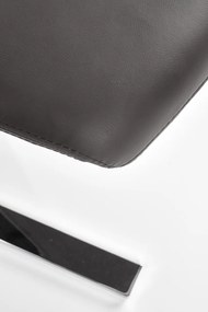 Scaun K188 piele ecologica negru
