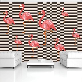 Fototapet - Flamingo (152,5x104 cm)
