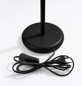 Lampă de masă Sollux SL.1586 KARBON 1xGU10/10W/230V negru