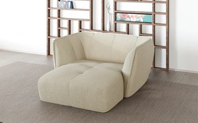 Chaise lemn masiv longue Malina, 148 × 81 × 180 cm