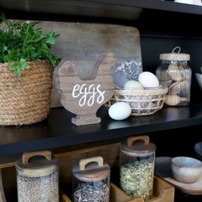 Decoratiune din lemn de pin, Eggs