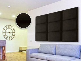 Panou tapițat Soundless 40x30 cm (gri negru). 1068516