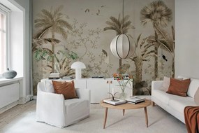 Fototapet, Magnolia Jungle, Beige, Rebel Walls