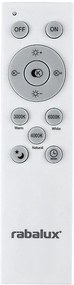 Plafoniera LED cu telecomanda design slim Tesia auriu 60W