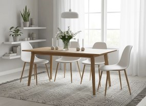 OFERTA Scaun alb OSAKA II. calitate