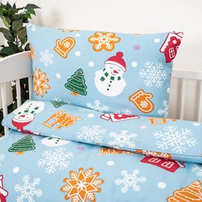 Lenjerie de pat din flanel pentru copii 4Home Sweet Winter, 100 x 135 cm, 40 x 60 cm, 100 x 135 cm, 40 x 60 cm
