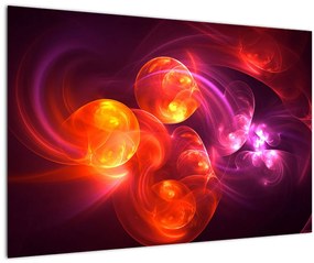 Tabloul cu abstracțiune modernă (90x60 cm)