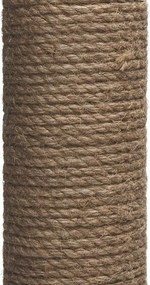 Beeztees Scărpinător Lesley gri, 35 x 35 x 60 cm