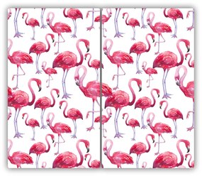 Tocator din sticla Flamingos