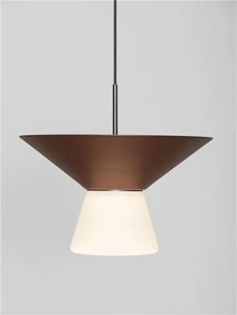 Pendul LED decorativ BARIS Rust Brown 22cm