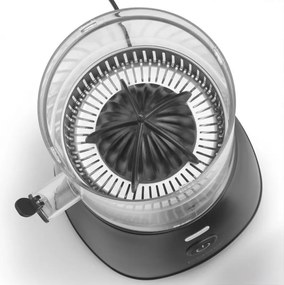 Storcator automat de citrice Caso CP 400 Lift, 300 W, Miscare bidirectionala, Baza antialunecare, Negru