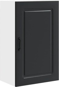 vidaXL Dulap de bucătărie Kalmar Negru 50 x 31 x 80 cm Lemn compozit